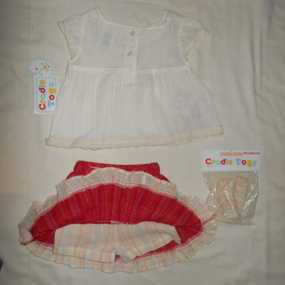 Rare Cute 3 Piece Summer Fun Skort Set - Picture 3 of 4